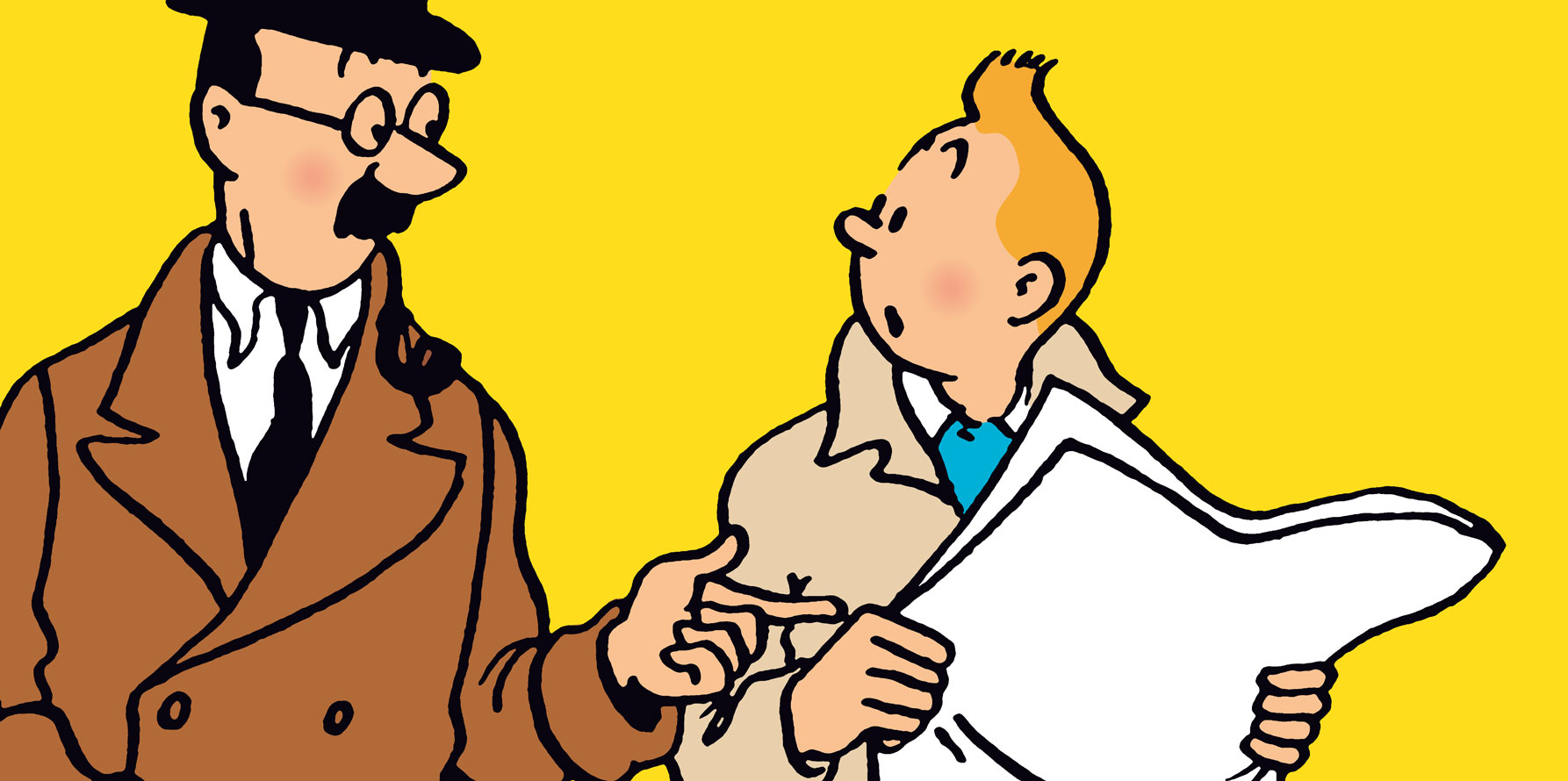 Tintin presse le pas ! 